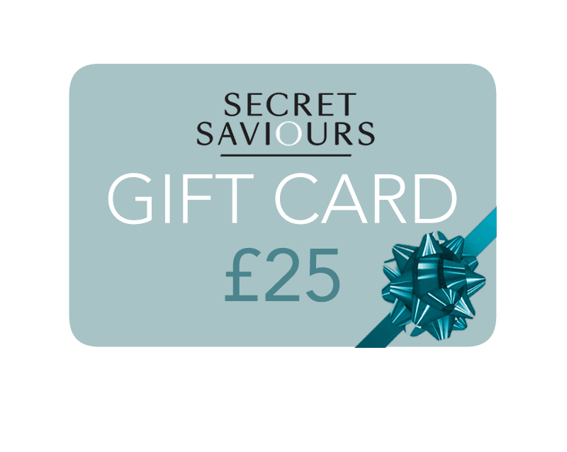 Secret Saviours gift card